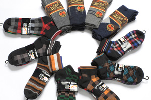 MEN'S SOCKS|RETAIL COMPANY|Contracted development